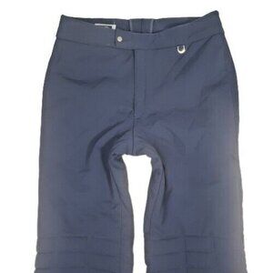 Schoeller Textil Snow Pants Navy Blue Size 38 Made In Hong Kong